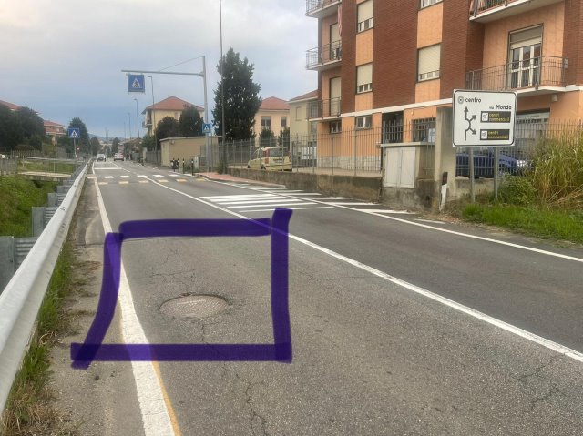 tombino non più a livello strada