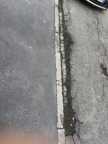 Dissesto ingresso passo carraio