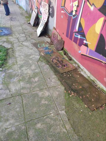 Richiesta ritiro legno