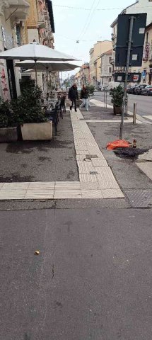 Mattonelle distaccate