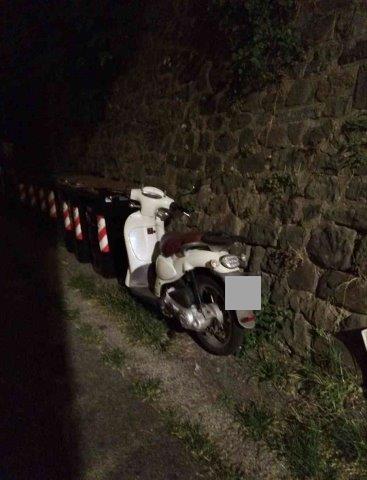motorino abbandonato